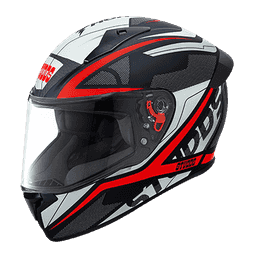 Studds Thunder D4 With Clear Visor Black N2 L Helmet