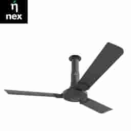 Nex Glyde A40 1200mm Ceiling Fans For Home|20% Higher Air Thrust|51W PeakTorq� Motor  (Granite Grey)