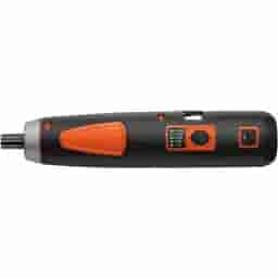 Black + Decker 5mm Cordless Electric Screwdriver Tool