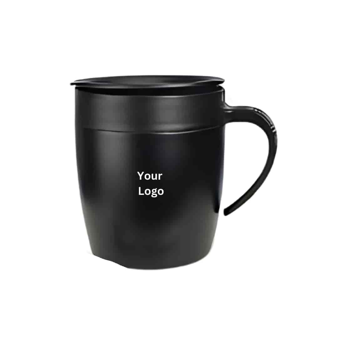 Vacuum�Mug�with�Lid�&�Steel�Spoon