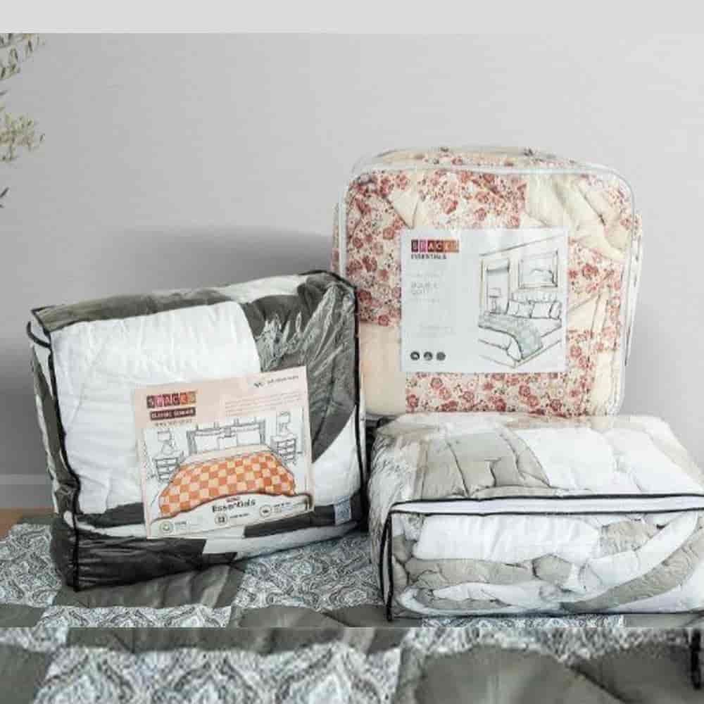 Welspun Classic Corner Quilt Double